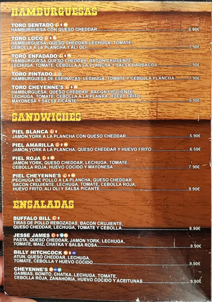 Menu_Radikal Cheyenne Saloon_Anoeta_image_1