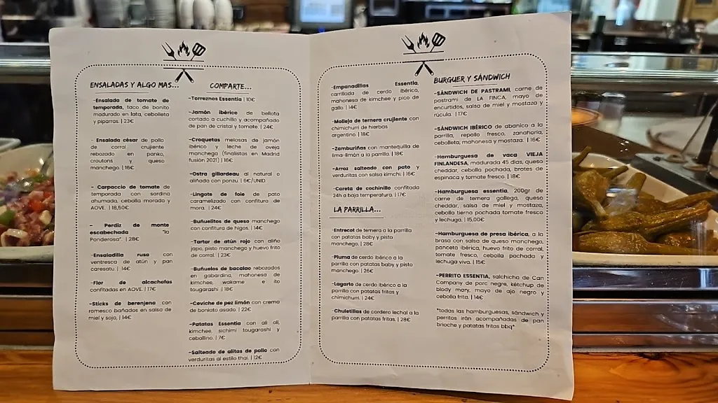 Menu_Essentia Restaurante_Tarancón_image_2