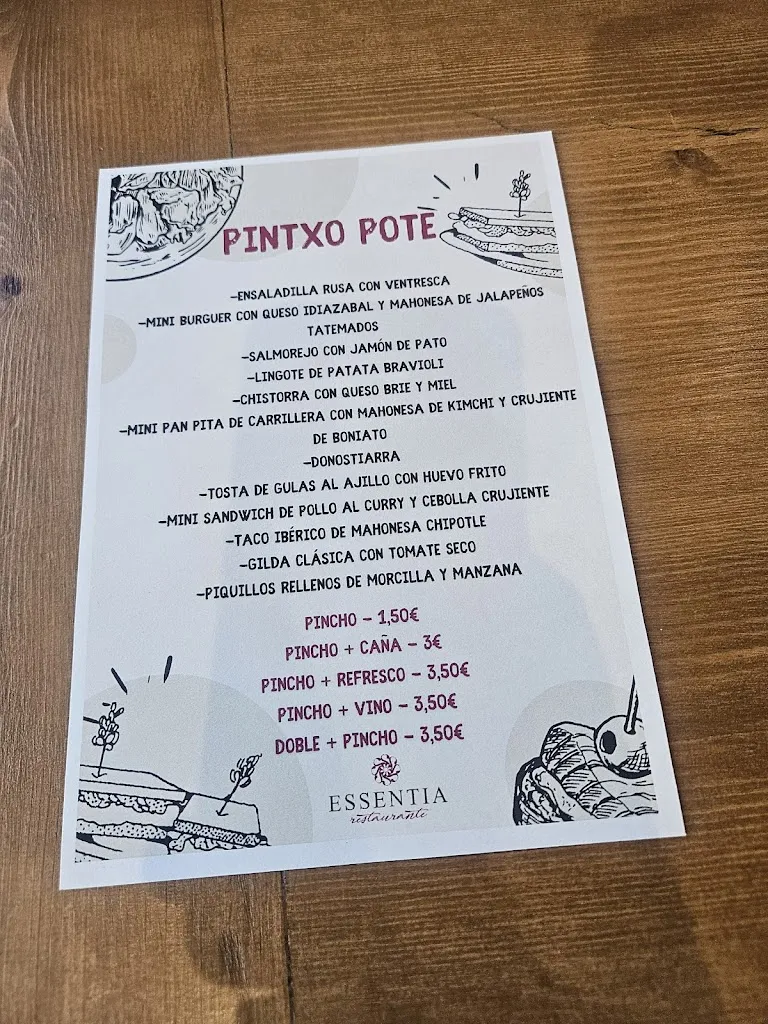 Menu_Essentia Restaurante_Tarancón_image_4