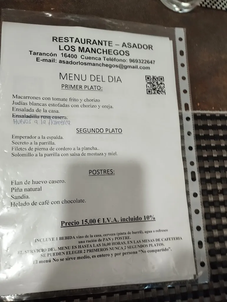 Menu_Restaurante Asador Los Manchegos_Tarancón_image_3