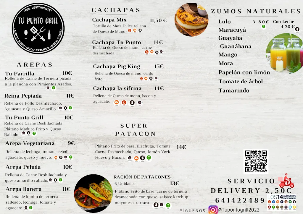 Menu_Restaurante Tu Punto Grill_Tarancón_image_2