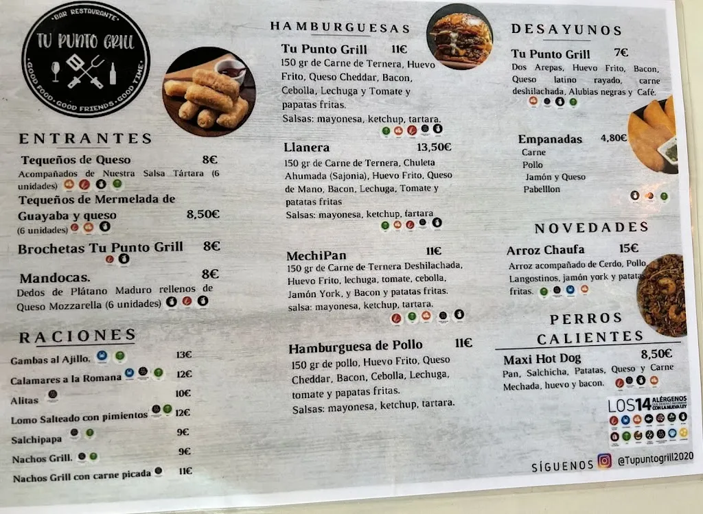 Menu_Restaurante Tu Punto Grill_Tarancón_image_3