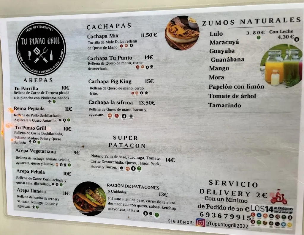 Menu_Restaurante Tu Punto Grill_Tarancón_image_4