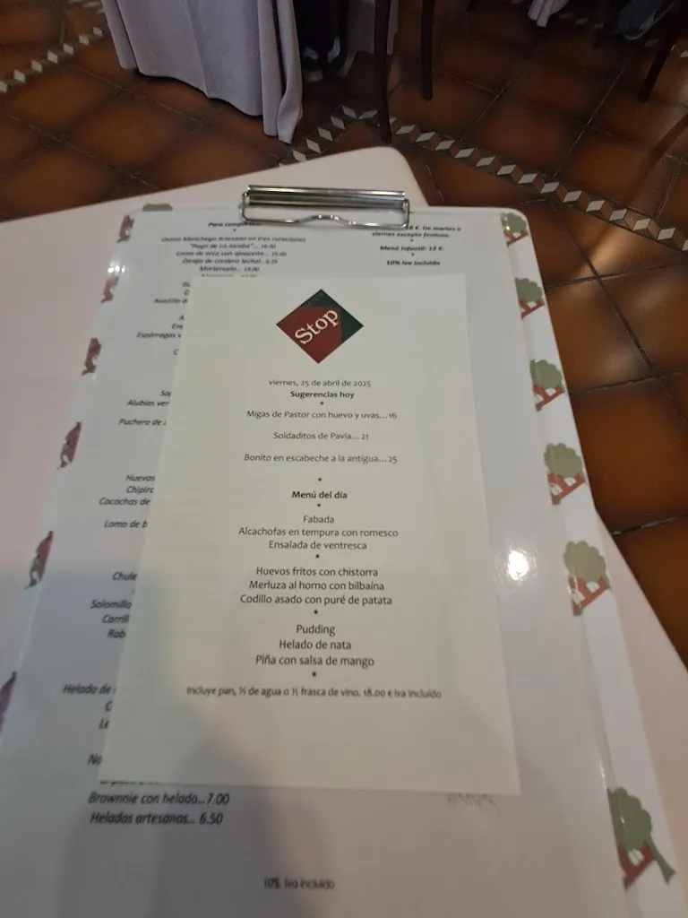 Menu_Restaurante Stop Tarancón_Tarancón_image_3