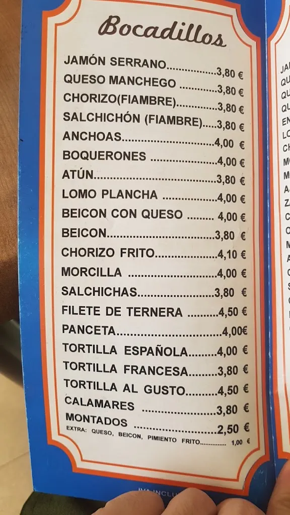 Menu_Restaurante Pilcar Tarancón_Tarancón_image_4