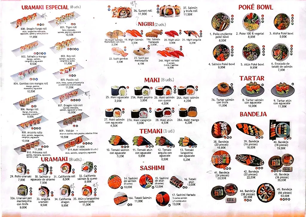 Menu_Mis sushi restaurante y cafeteria_Tarancón_immagine_4