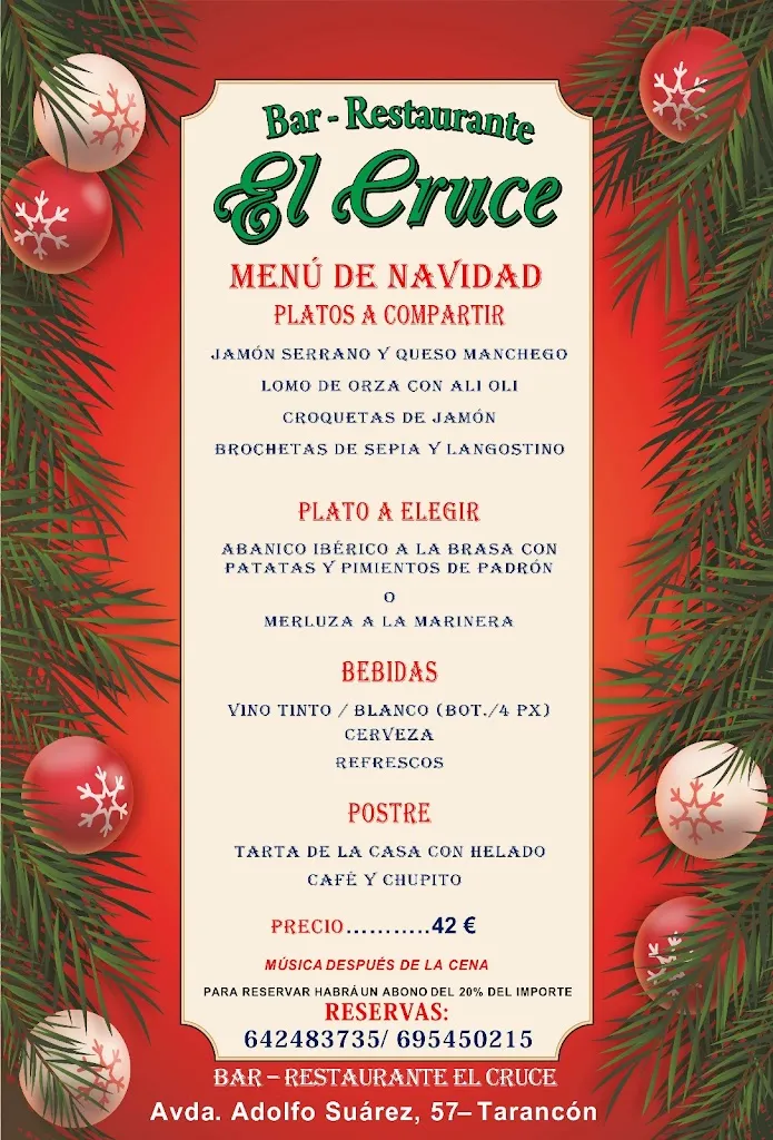 Menu_Bar Restaurante 