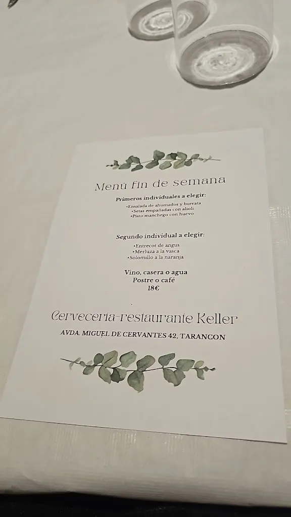 Menu_Restaurante Keller_Tarancón_image_1