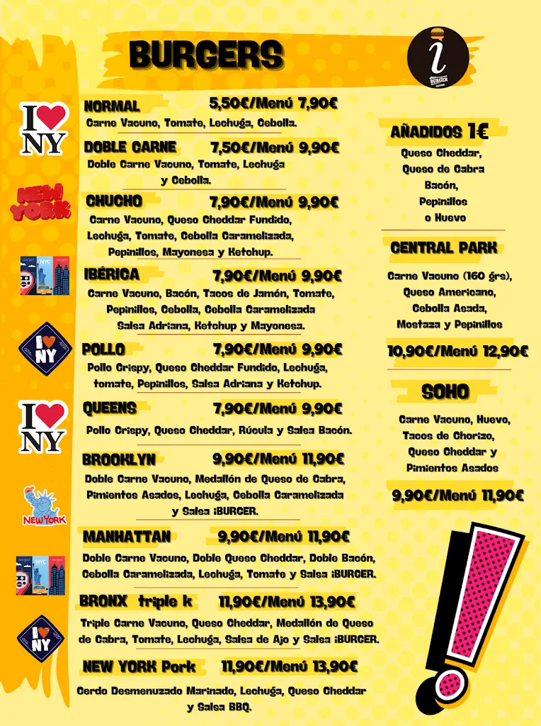 Menu_iBurger Tarancón_Tarancón_image_3