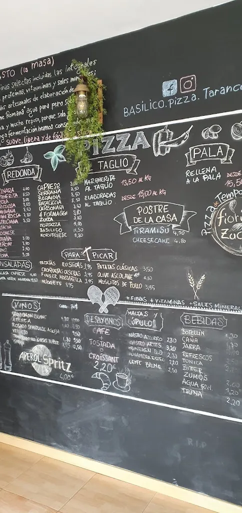 Menu_BASILICO Pizza al Taglio_Tarancón_image_3