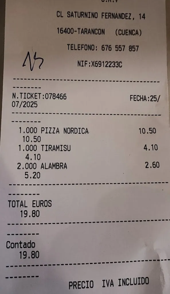 Zarapito Gutierrez_Dolce Vita Pizzería_Tarancón_review