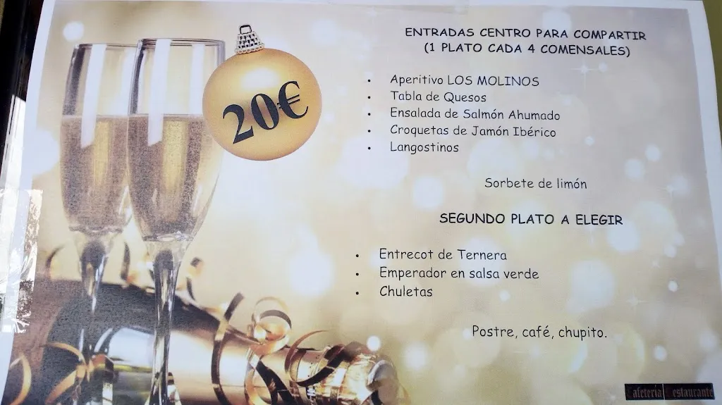 Menu_Bar Los Molinos_Tarancón_image_4