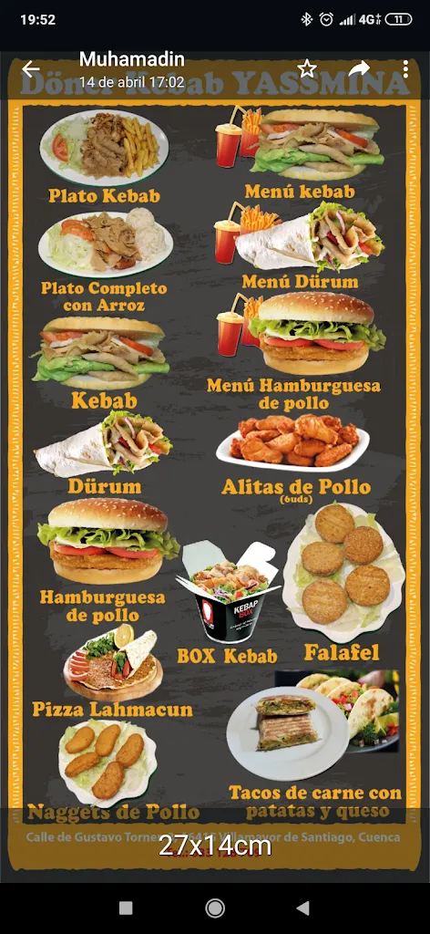 Menu_Restaurante Kebab Marrakech_Tarancón_image_2