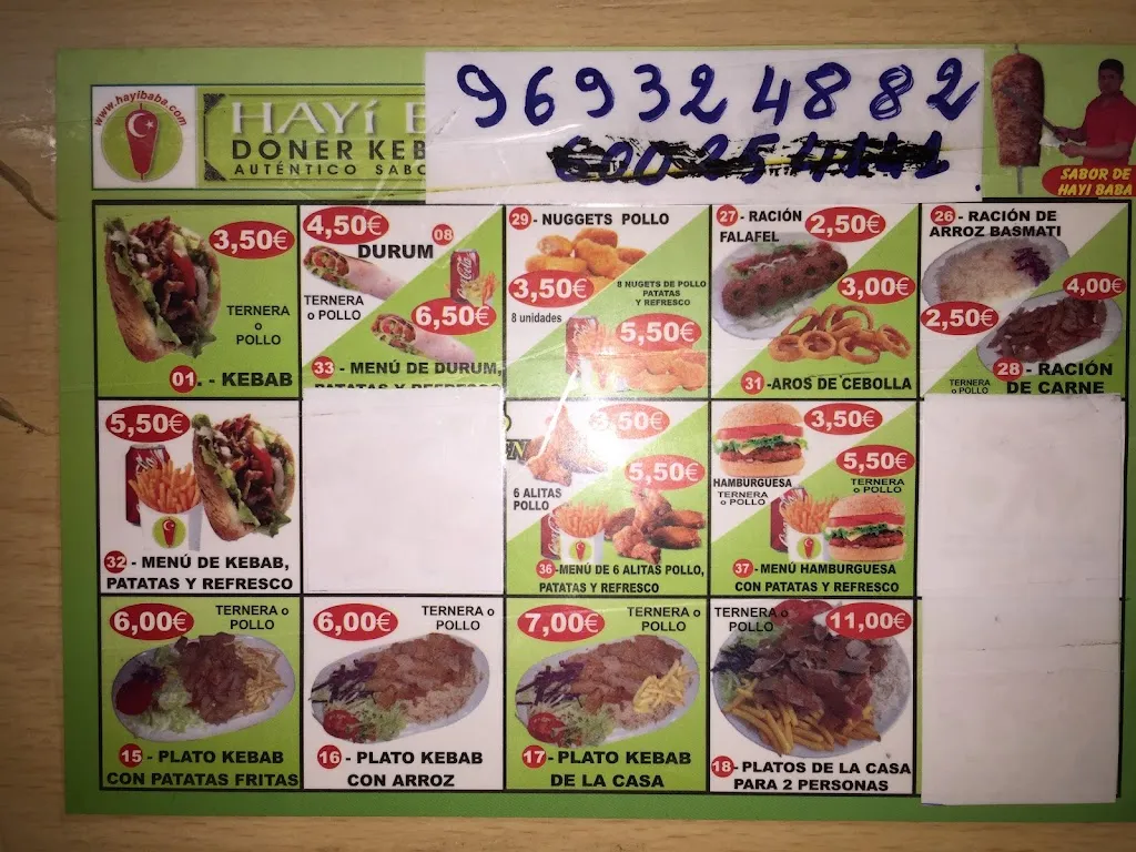 Menu_DONER KEBAB HAYI BABA TARANCON_Tarancón_image_2