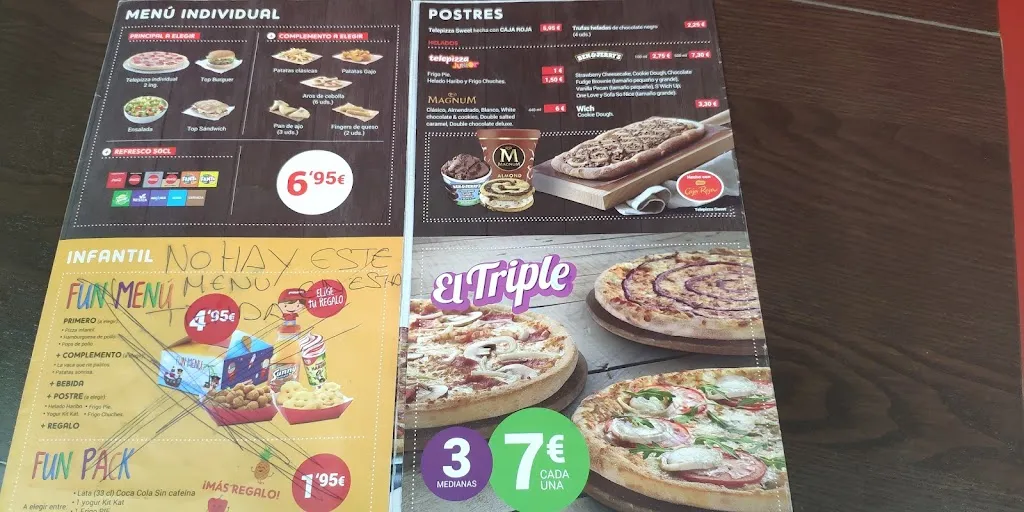 Menu_Telepizza Tarancón - Comida a domicilio_Tarancón_image_1