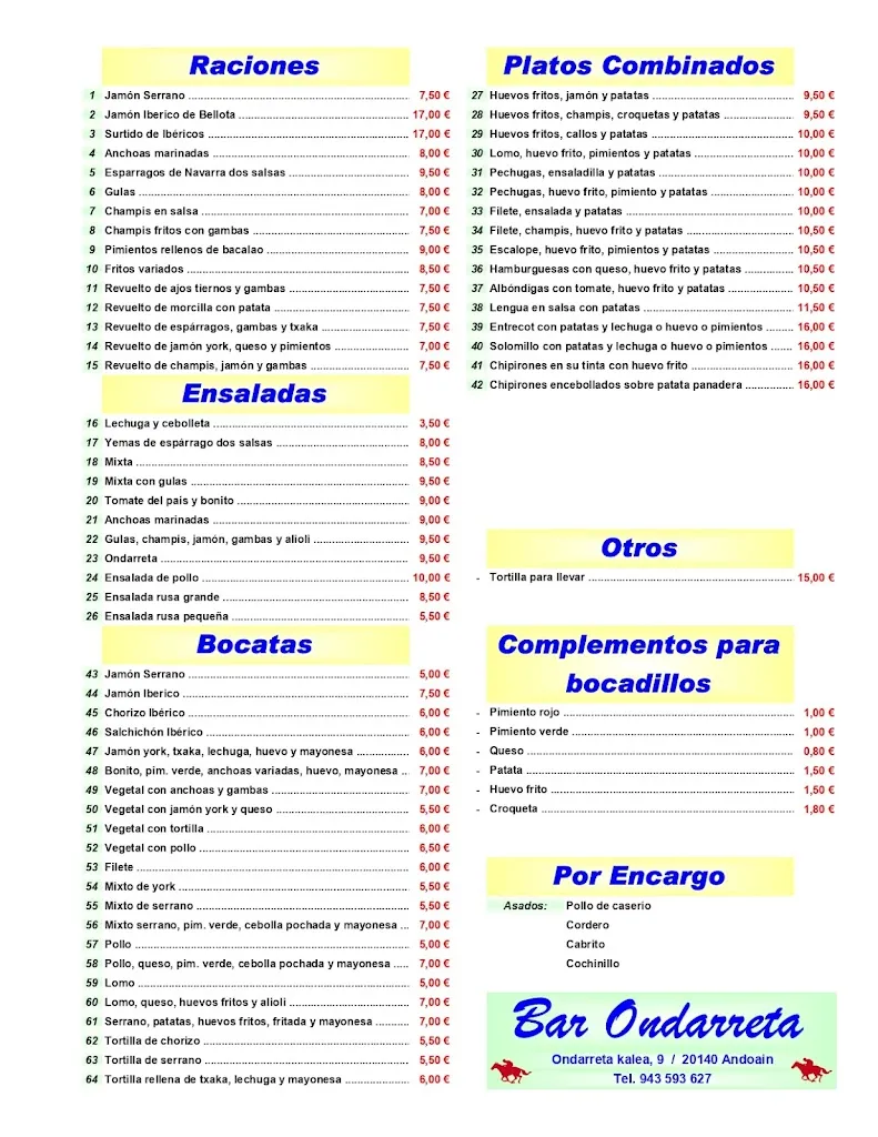 Menu_Ondarreta Taberna_Andoain_image_1