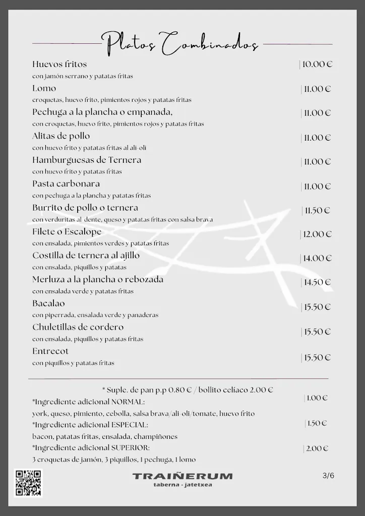 Menu_Bar Restaurante Traiñerum_Andoain_image_4