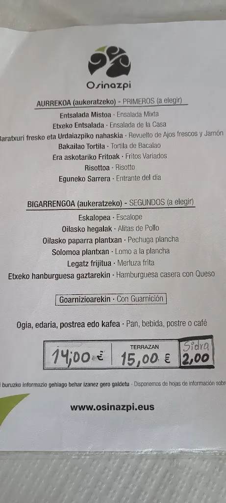 Menu_Restaurante Osinazpi Jatetxea_Azpeitia_image_1