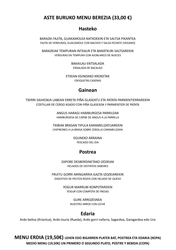 Menu_RESTAURANTE CAFE B&R BRASERIE_Azpeitia_image_1