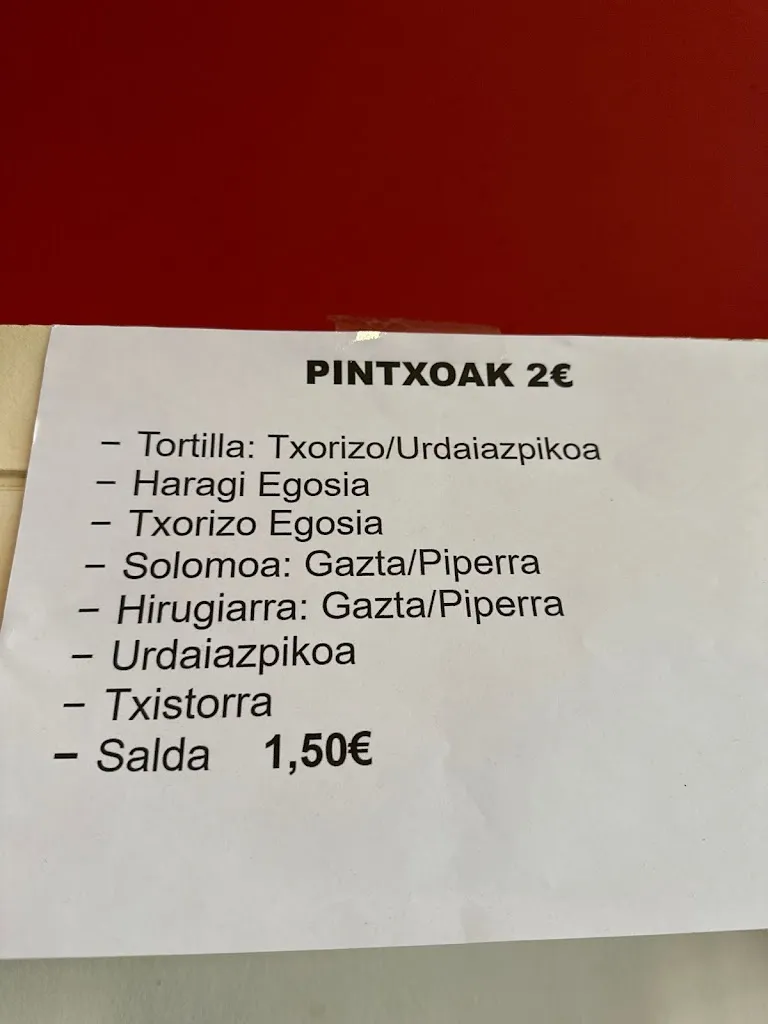 Menu_Bar Garmendipe_Azpeitia_immagine_1