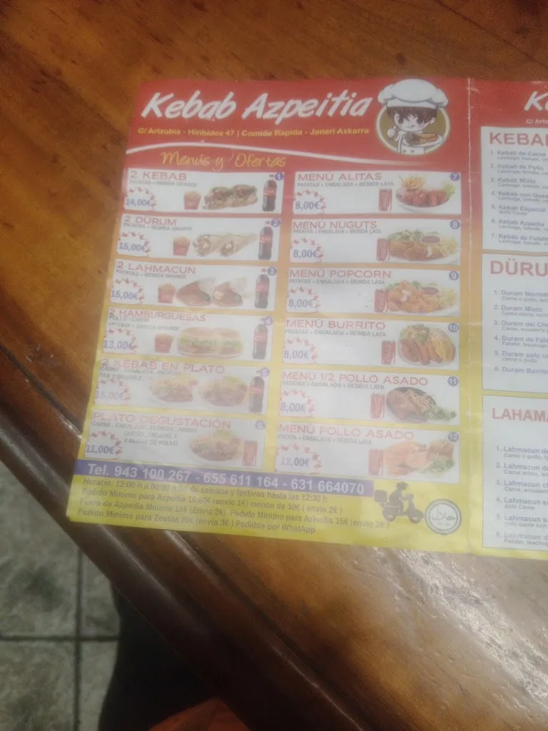 Menu_Kebab azpeitia y pizzaria_Azpeitia_image_4