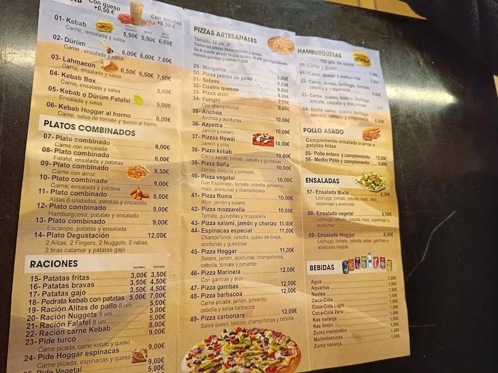 Menu_KEBAB AZPEITIA HOGGAR halal( kebab, pizzas y tacos ala leonesa))_Azpeitia_image_4