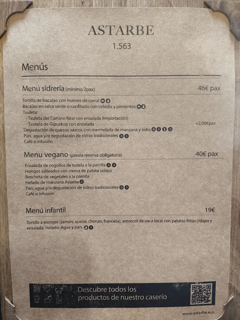 Menu_Astarbe Sagardotegia_Astigarraga_image_1