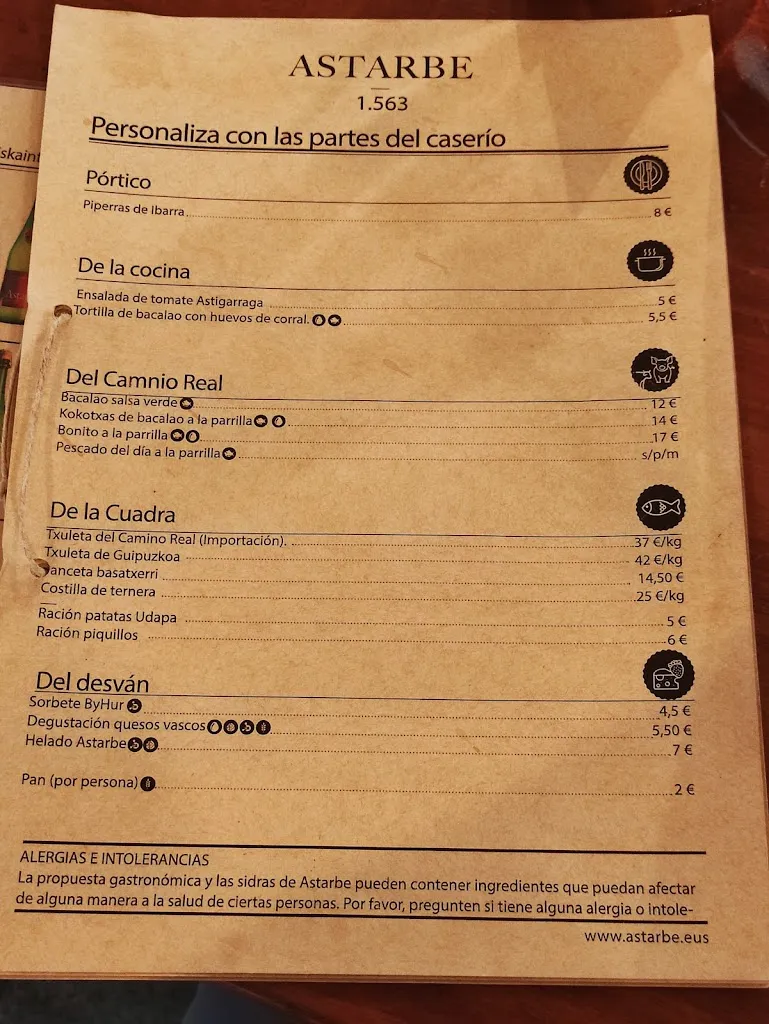Menu_Astarbe Sagardotegia_Astigarraga_image_3