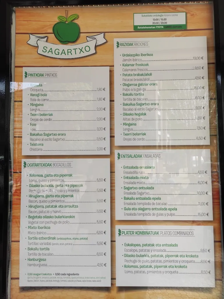 Menu_Sagartxo Taberna_Astigarraga_image_2