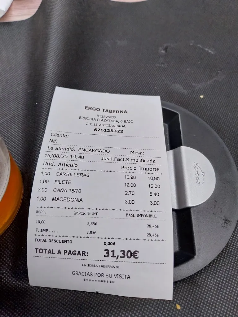 Joel Bogarin_Ergo Taberna_Astigarraga_review