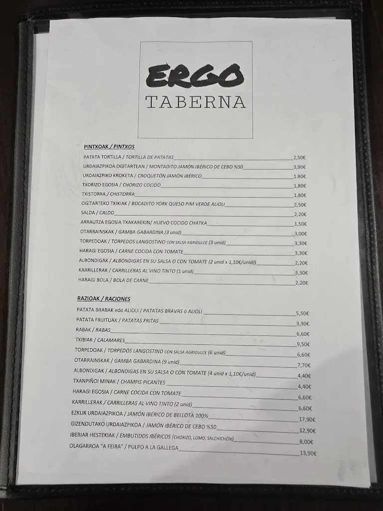 enekue iugeter_Ergo Taberna_Astigarraga_review