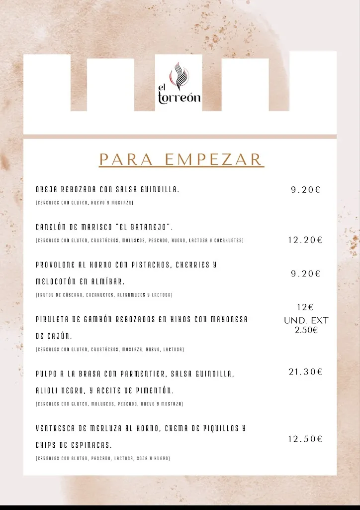 Menu_El Torreón Brasería_Villalgordo del Júcar_image_1