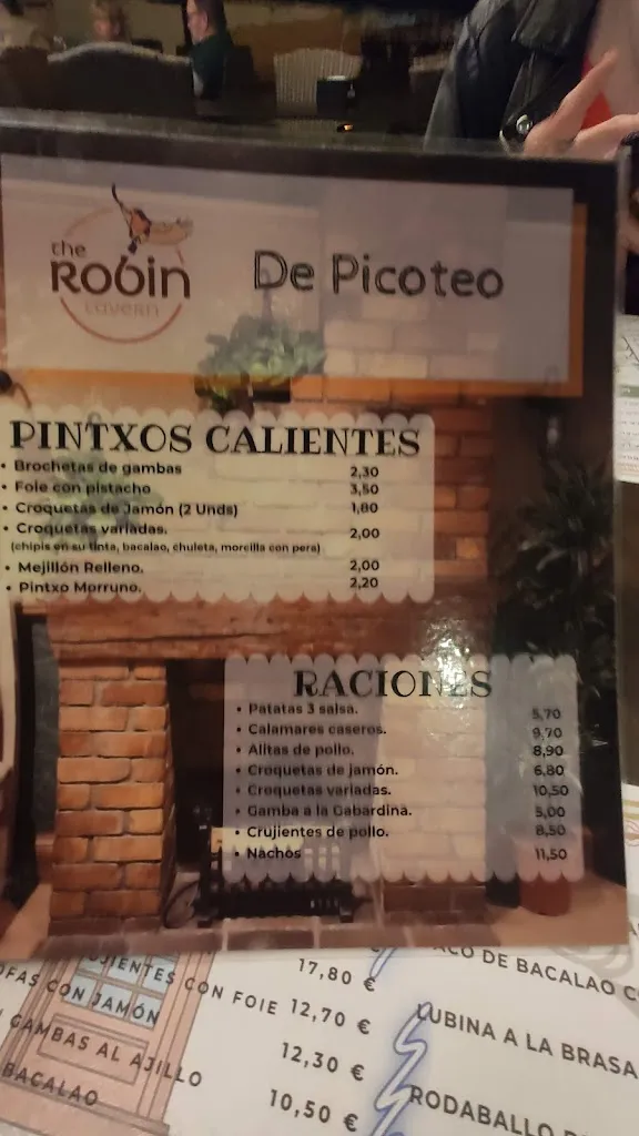 Menu_The Robin Taberna_Astigarraga_image_2