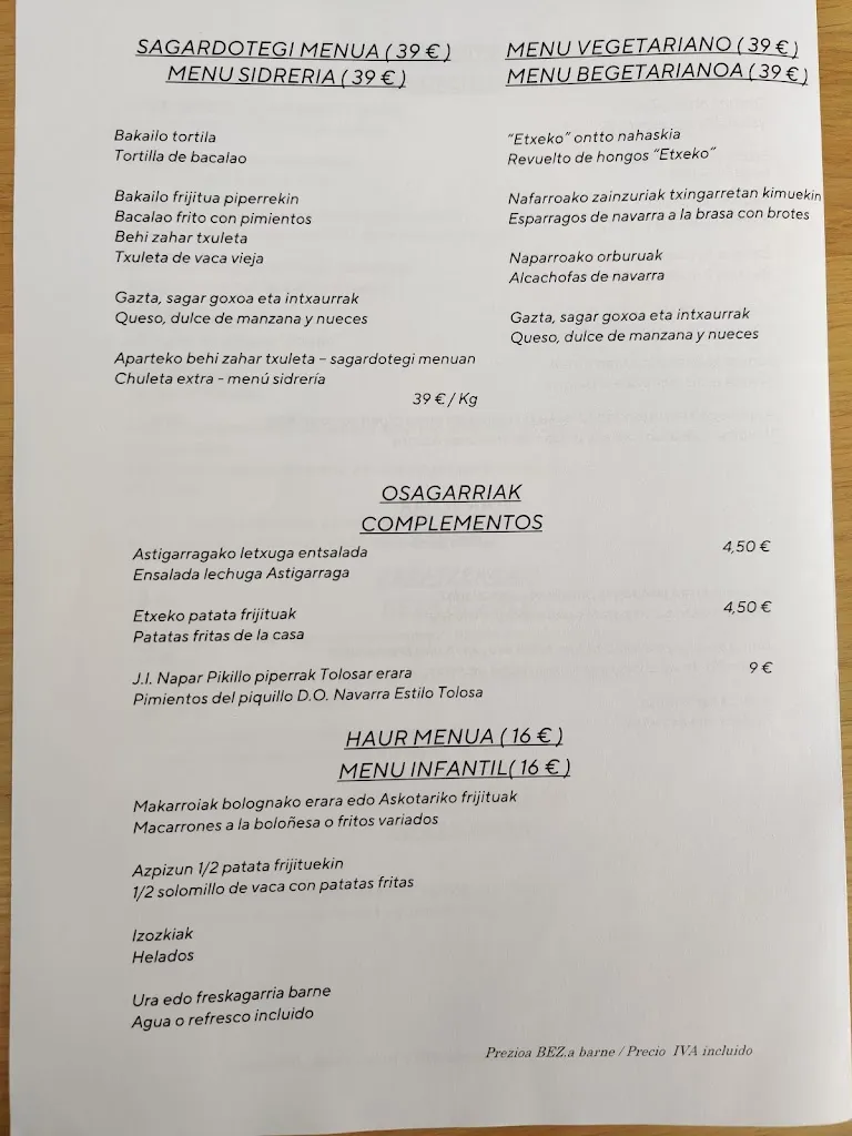 Menu_Mendizabal Sagardotegia_Astigarraga_image_3