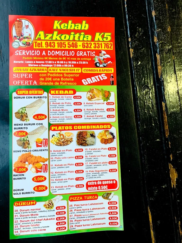Menu_Kebab K5 y tacos a la leonesa_Azkoitia_image_4