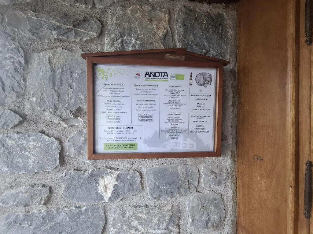 Menu_Añota Tolare Sagardotegia_Azkoitia_image_2