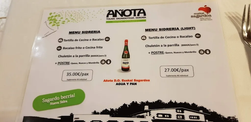 Menu_Añota Tolare Sagardotegia_Azkoitia_image_4