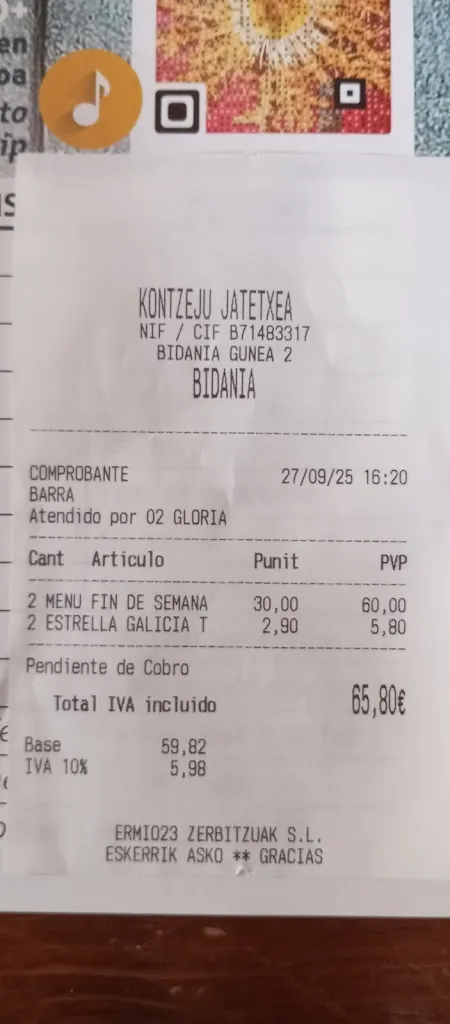 Ignacio Saez Roco_Kontzeju Jatetxea_Bidegoian_recensione