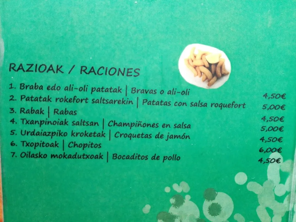 Menu_Bar Ezkiña_Arrasate/Mondragón_image_3