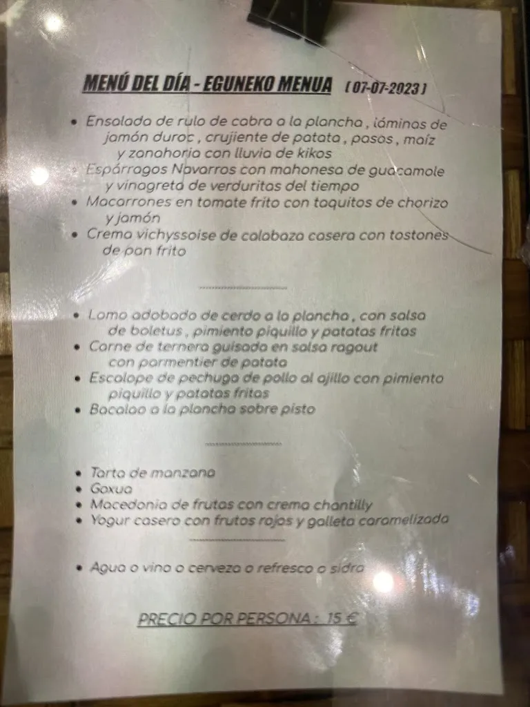 Menu_Eroski Kafetegia Jatetxea_Arrasate/Mondragón_image_4