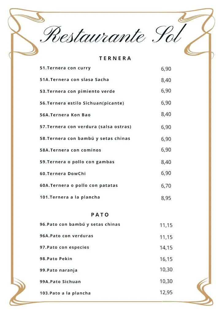 Menu_Restaurante Chino Sol * Los Jueves Pintxo Pote*_Beasain_image_1