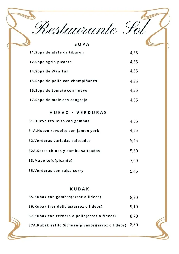 Menu_Restaurante Chino Sol * Los Jueves Pintxo Pote*_Beasain_image_4