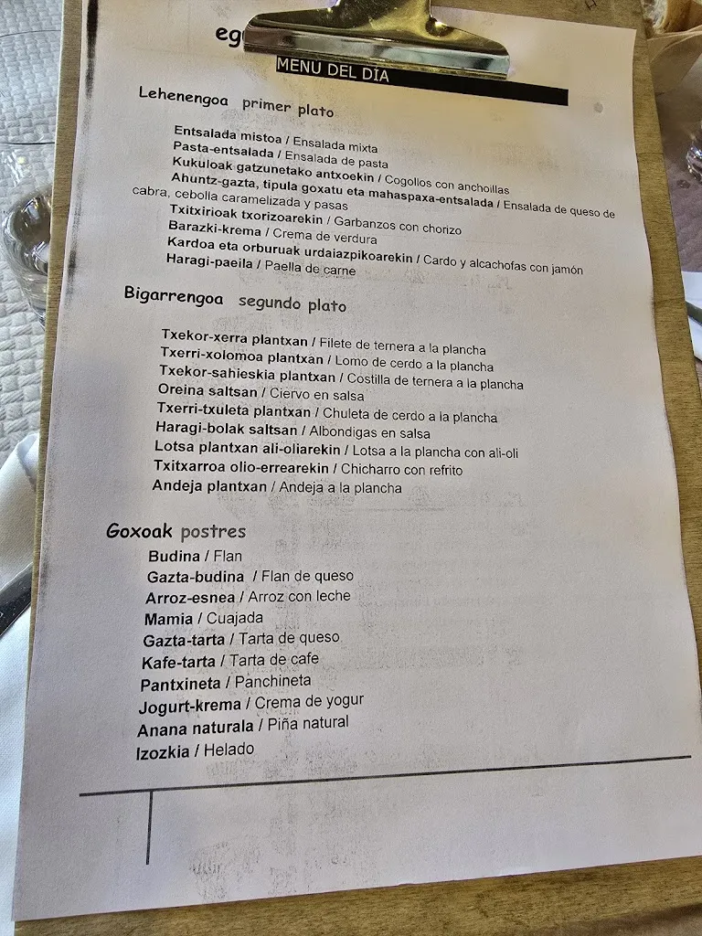 Menu_Bar Restaurante Salbatore_Beasain_image_1