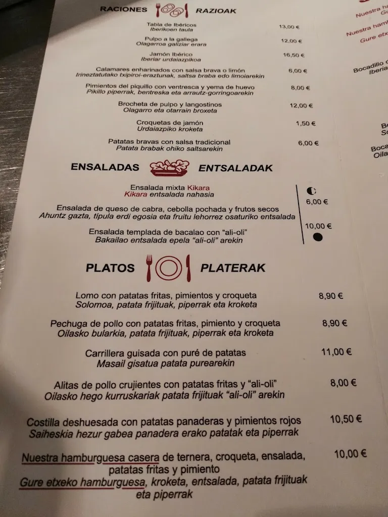 Menu_Kikara taberna_Beasain_image_1