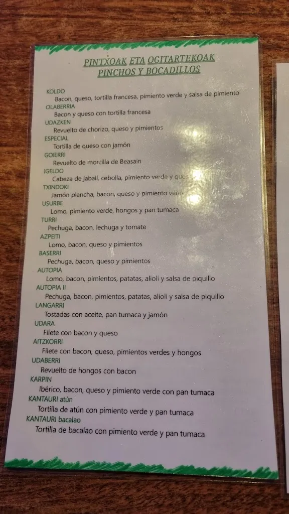 Menu_Gartxo jatetxea_Beasain_image_2