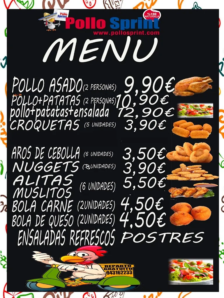 Menu_PIZZA SPRINT BEASAIN_Beasain_image_2