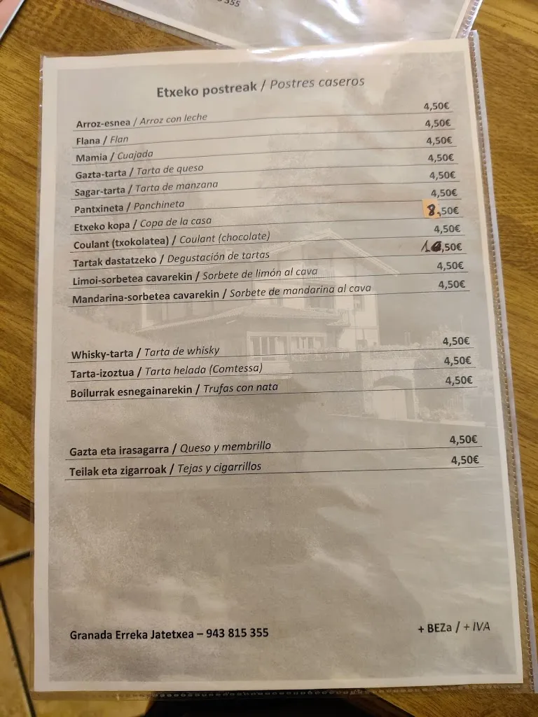 Menu_Granada Jatetxea_Errezil_image_1