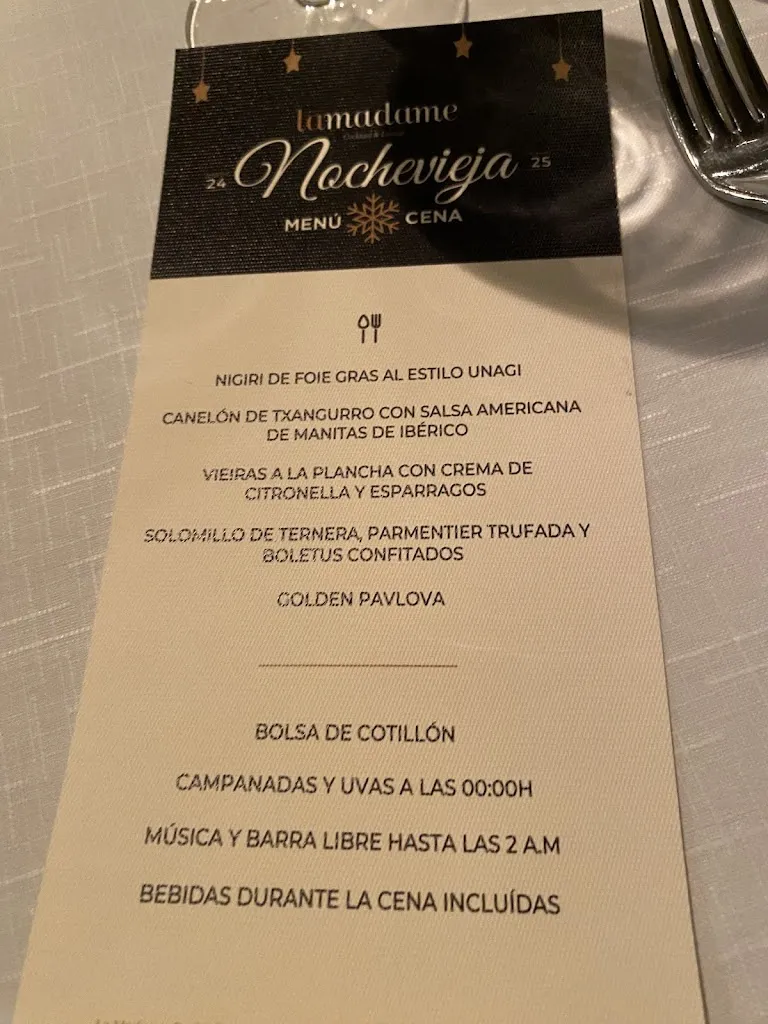 Menu_La Madame_Donostia-San Sebastián_image_3