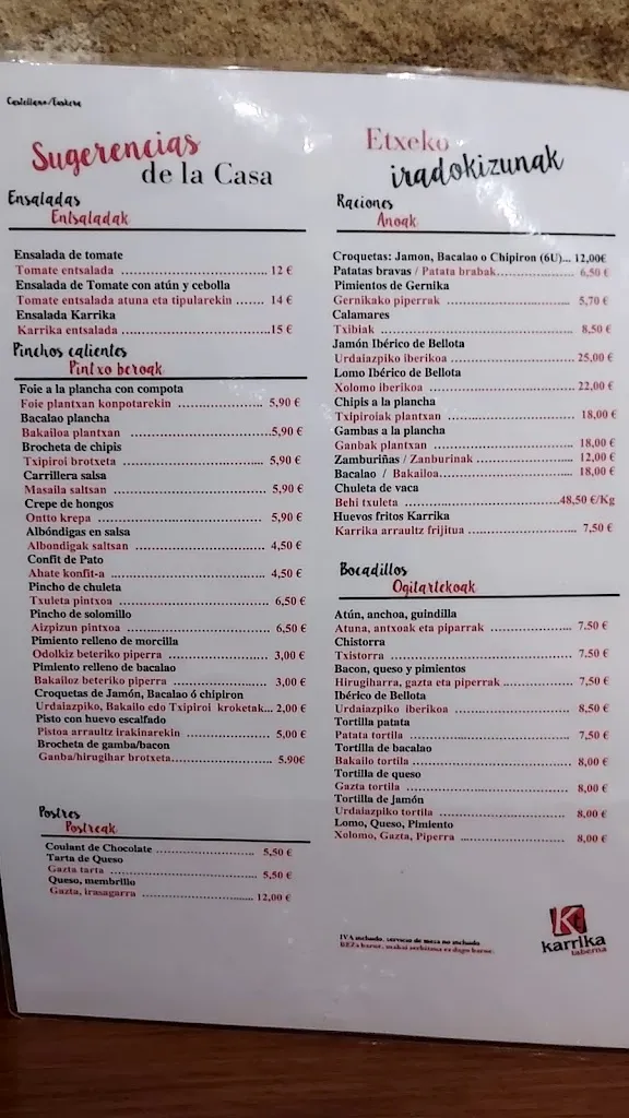 Menu_Karrika Taberna_Donostia-San Sebastián_image_4