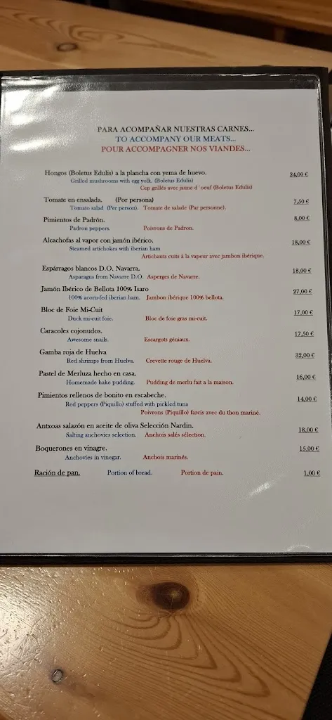 Menu_La Txuleteria_Donostia-San Sebastián_image_3